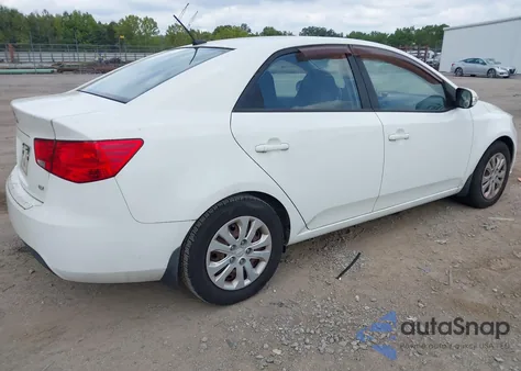 2010 Kia Forte Ex from USA, damaged, VIN KNAFU4A29A5876329
